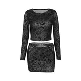 Aryel Mini Skirt Set